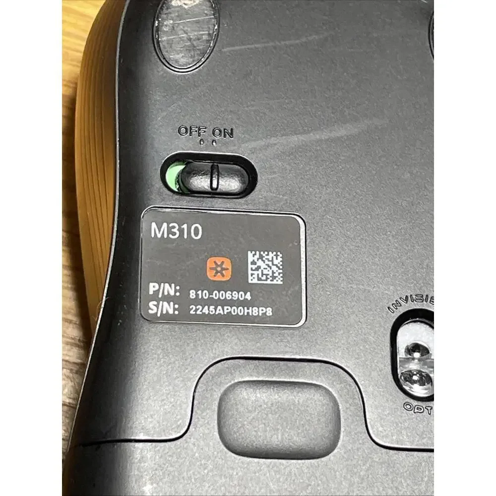 Logitech M310 Wireless Mouse Tested And Working